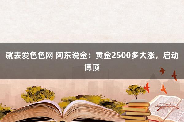 就去爱色色网 阿东说金：黄金2500多大涨，启动博顶