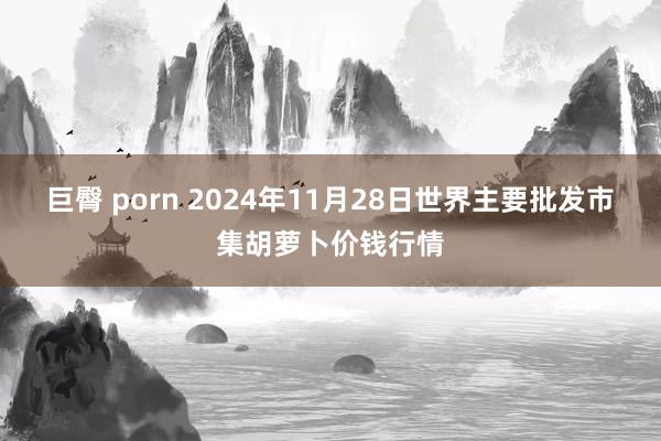 巨臀 porn 2024年11月28日世界主要批发市集胡萝卜价钱行情